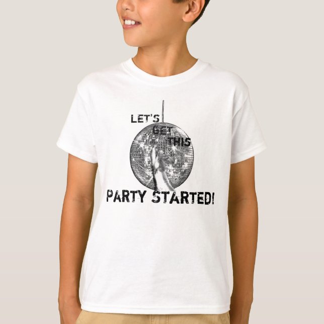 Gelassen uns erhalten Sie dieses Party gegründet T-Shirt (Vorderseite)