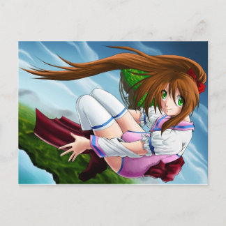 Gelassen uns gehen Sie auf ein Abenteuer! Postkarte