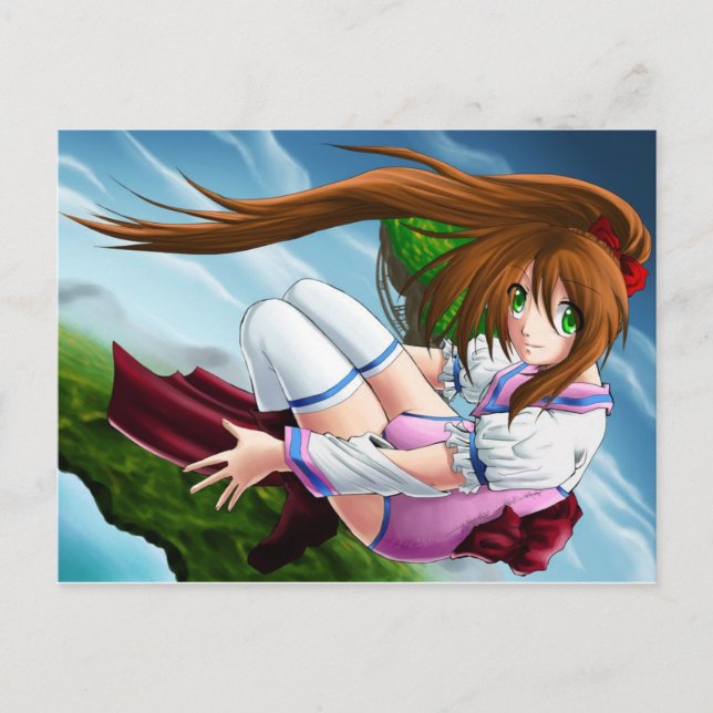 Gelassen uns gehen Sie auf ein Abenteuer! Postkarte (Vorderseite)