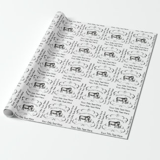 Gelassen uns gelangen Sie zurück an unsere Schafe Geschenkpapier