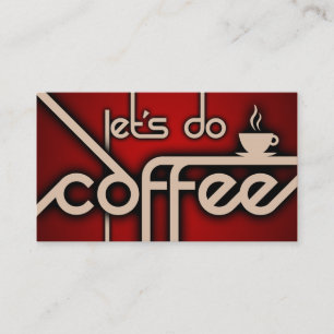 gelassen uns Kaffee tun! Visitenkarte