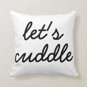 Gelassen uns Kissen streicheln