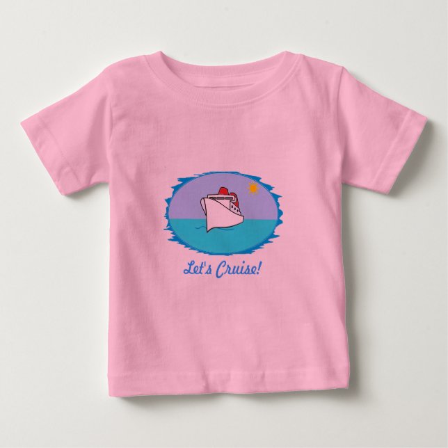 Gelassen uns kreuzen Baby-Shirt Baby T-shirt (Vorderseite)