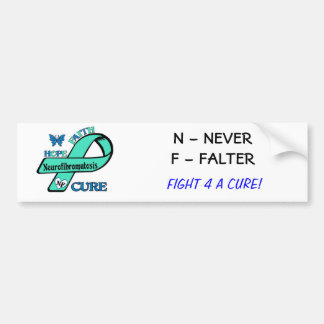 Gelassen uns N-Düngung (Neurofibromatosis) beenden Autoaufkleber