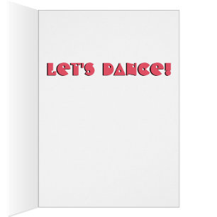 Gelassen uns Puffin-Karte tanzen