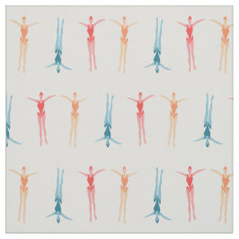 Gelassen uns schwimmen stoff