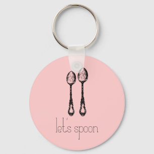 gelassen uns spoon schlüsselanhänger