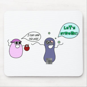 Gelassen uns streifen mousepad