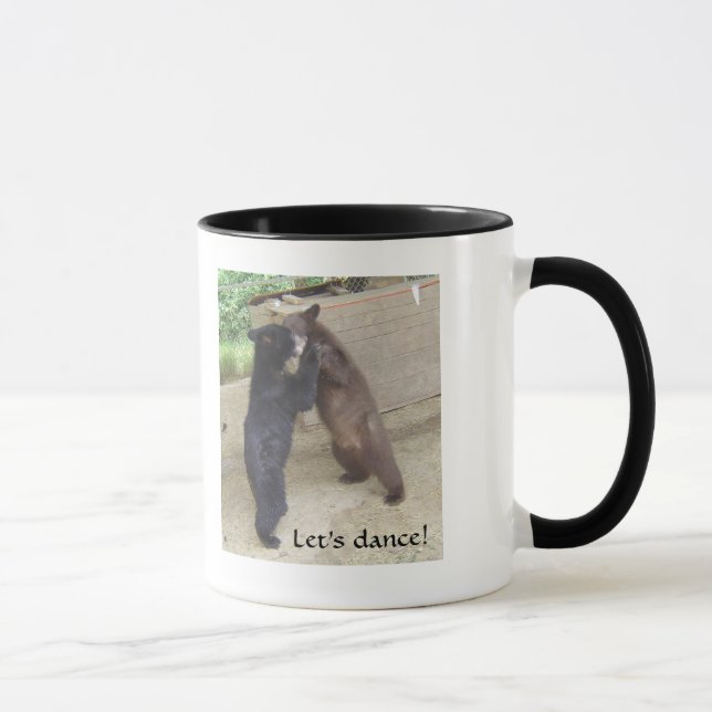 Gelassen uns tanzen! Tasse (Rechts)