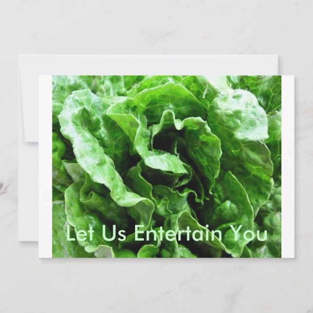 Gelassen uns unterhalten Sie Sie Einladung (Vorderseite)