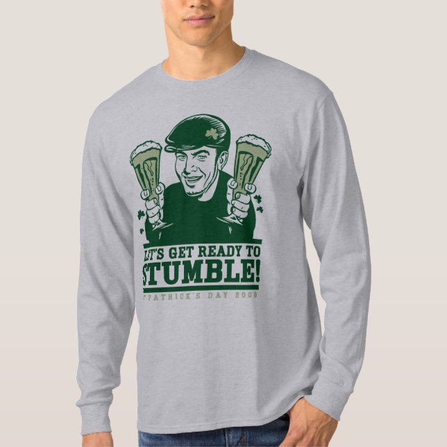 Gelassen uns werden Sie fertig zu stolpern! Shirt (Vorderseite)