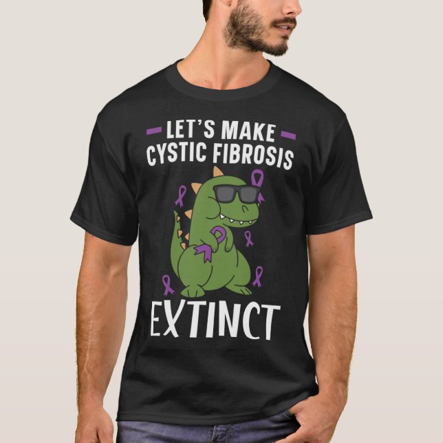Gelassen zystische Fibrose aussterben zystische Fi T-Shirt (Vorderseite)