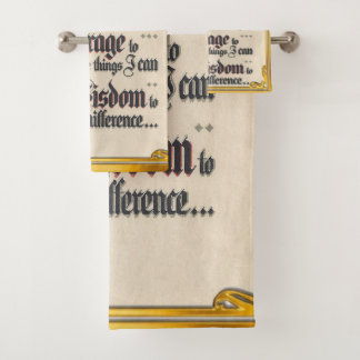 Gelassenheit Badhandtuch Set