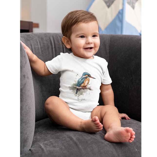 Gelassenheit des Kingfisher Baby Strampler (Von Creator hochgeladen)