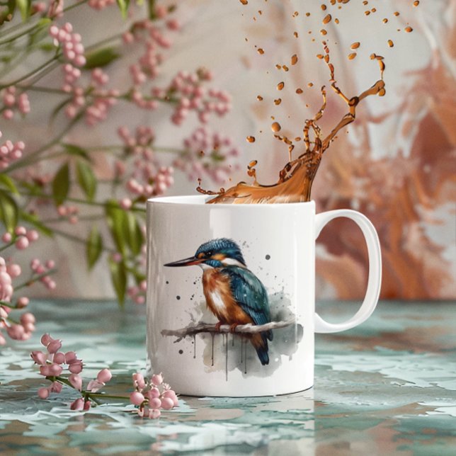 Gelassenheit des Kingfisher Kaffeetasse (Von Creator hochgeladen)
