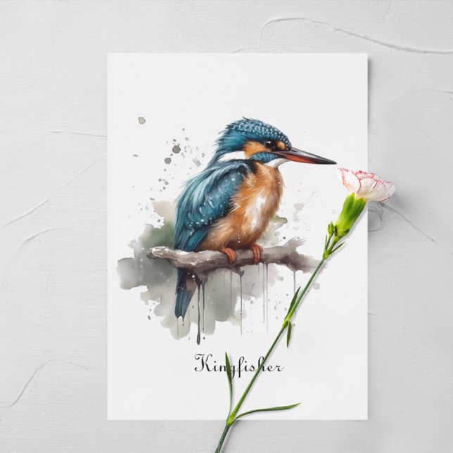 Gelassenheit des Kingfisher Postkarte (Von Creator hochgeladen)