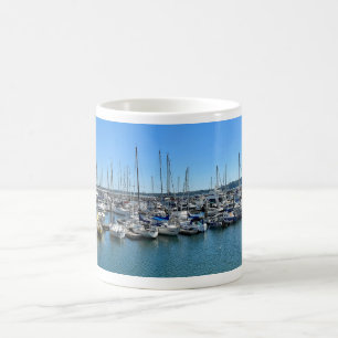 Gelassenheit im Hafen Kaffeetasse