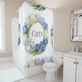 Gelassenheit in der Wohngestaltung Blütenpastel Tu Duschvorhang