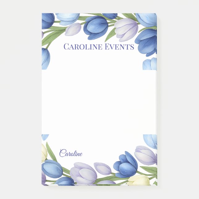 Gelassenheit in der Wohngestaltung Blütenpastel Tu Post-it Klebezettel (Vorderseite)