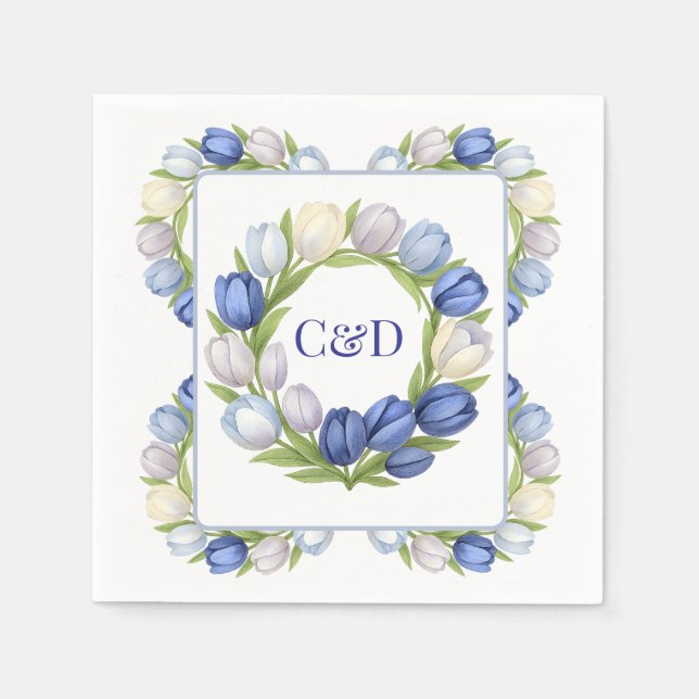 Gelassenheit in der Wohngestaltung Blütenpastel Tu Serviette (Vorderseite)