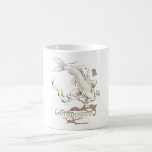 Gelassenheit – Japanisches Koi-Symbol für ruhige S Kaffeetasse