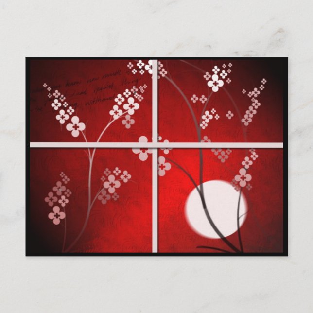 Gelassenheit Postkarte (Vorderseite)