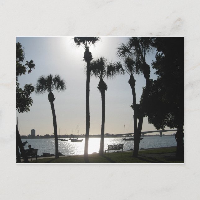 Gelassenheit Postkarte (Vorderseite)