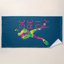 Gelassenheit Strandtuch