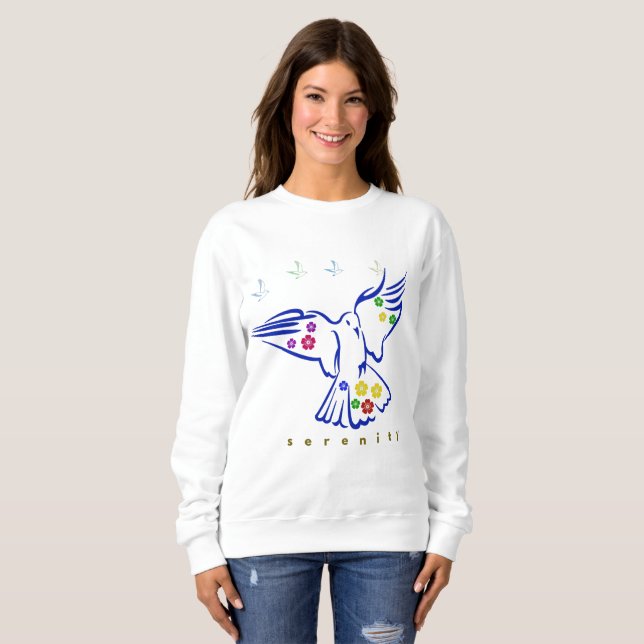 Gelassenheit Sweatshirt (Vorne ganz)