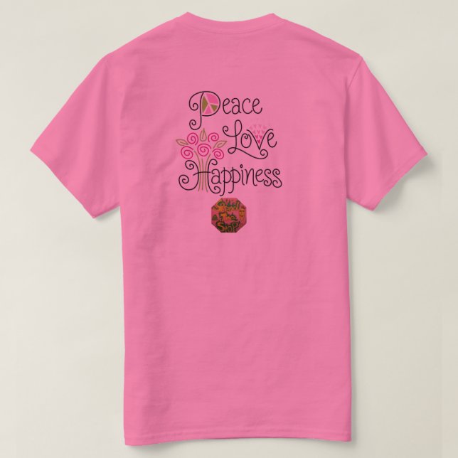 Gelassenheit T-Shirt (Design Rückseite)