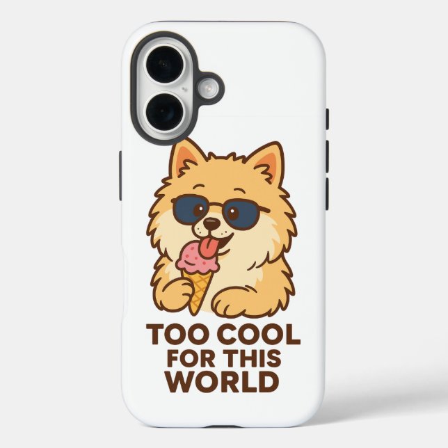 Gelato Time – Doggy Edition Case-Mate iPhone Hülle (Rückseite)