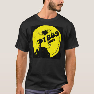 Gelb 1865 auf Schwarzem T-Shirt