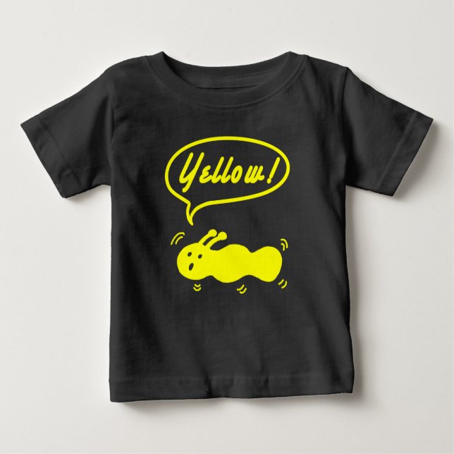 Gelb! Baby T - Shirt (Vorderseite)