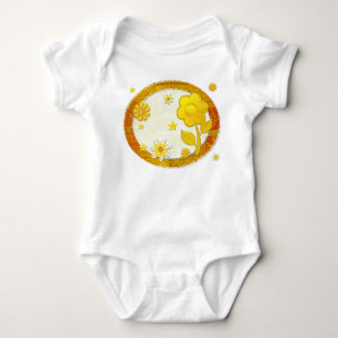 Gelb bei Play Jeweled Baby Strampler