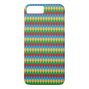 Gelb Blau Grün und Rote Geometrische Muscheln Case-Mate iPhone Hülle