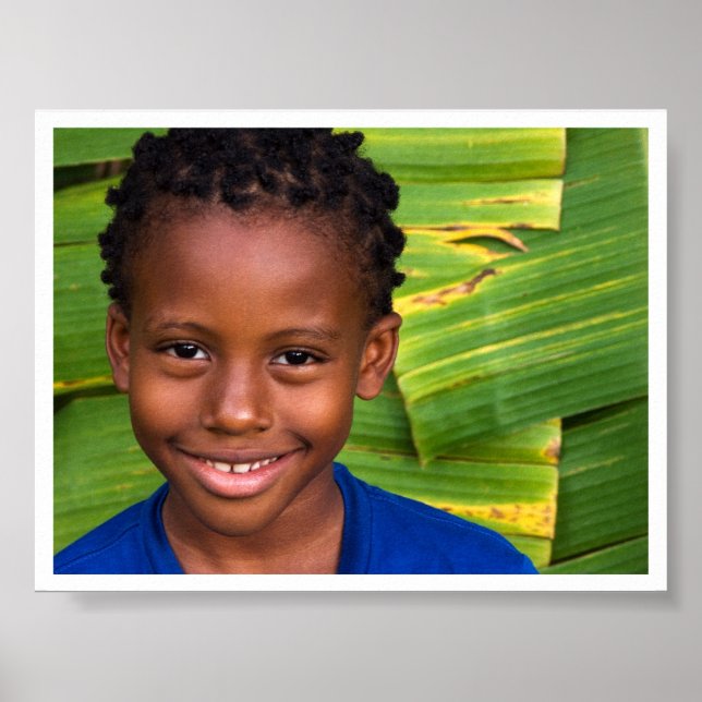 Gelb-Blau-Jazz Poster (Vorne)