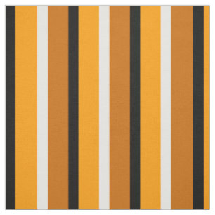 Gelb Braun Orange Streifen Muster Design Stoff