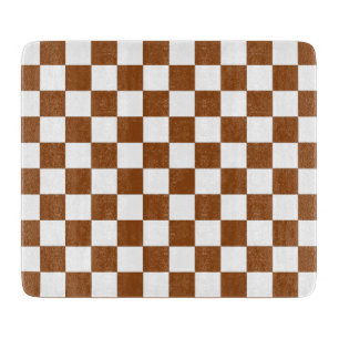 Gelb braun und weiß schneidebrett