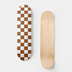 Gelb braun und weiß skateboard