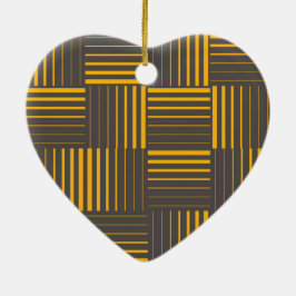 Gelb, cool, einzigartig, trendig, modern keramik ornament