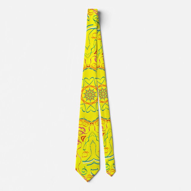 Gelb dort krawatte (Vorderseite)