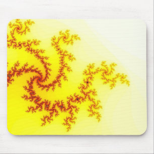 Gelb Drache-Mauspad Mousepad