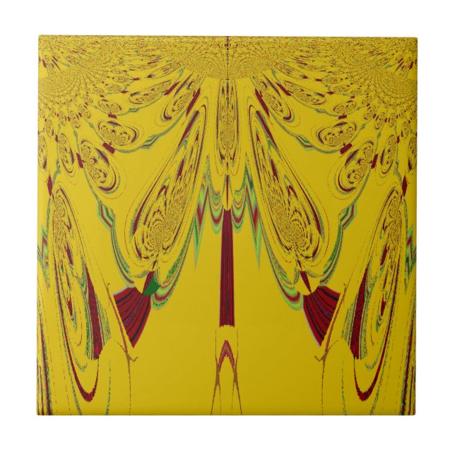 gelb fliese (Vorderseite)