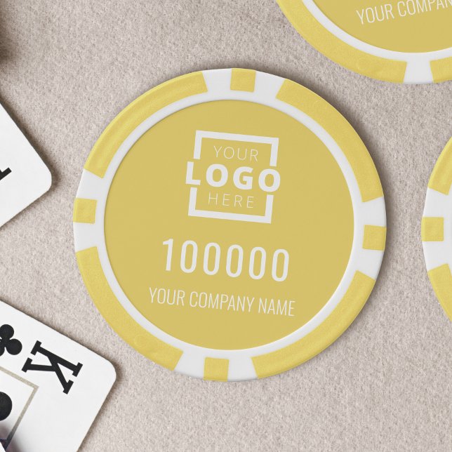 Gelb für das Firmenlogo Pokerchips (Von Creator hochgeladen)