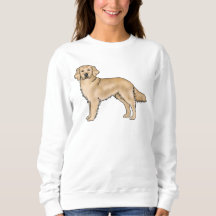 Gelb gefärbte Golden Retriever-Hund-Illustration