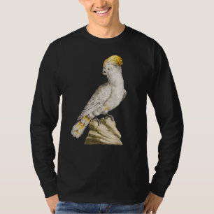 Gelb gekreuzter Vogel-Illustration durch Retter T-Shirt
