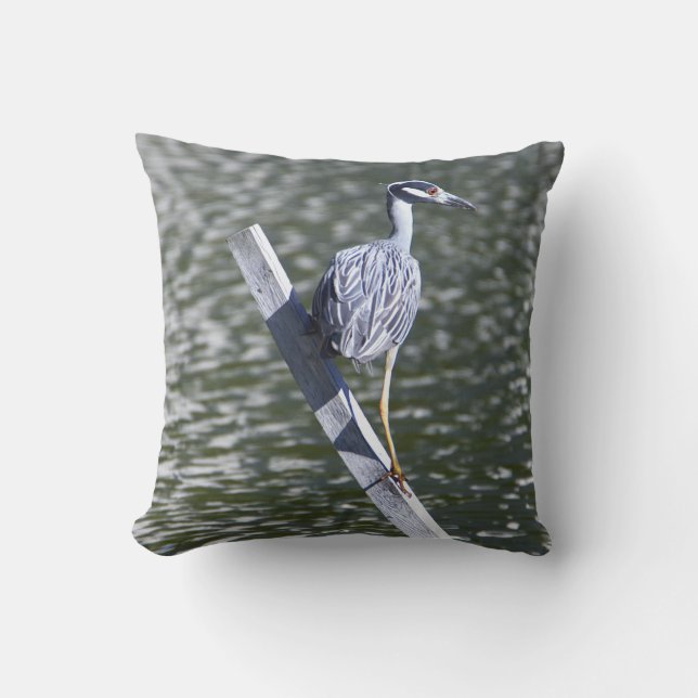 Gelb gekröntes Nachtkissenkissen Kissen (Vorderseite)