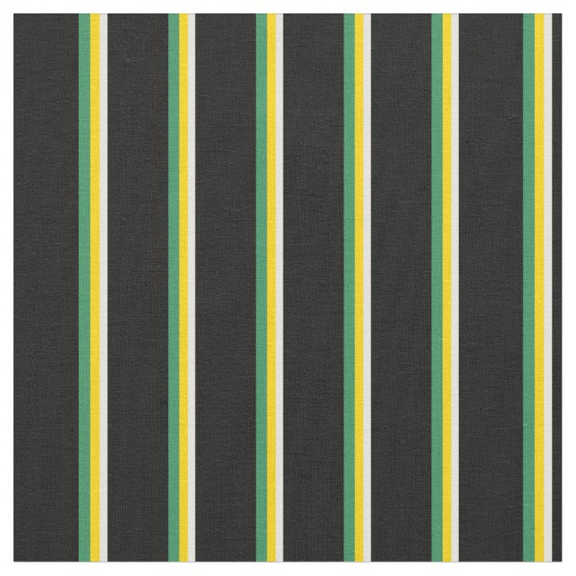 Gelb, gelb, grün und schwarz stoff (Nahaufnahme)