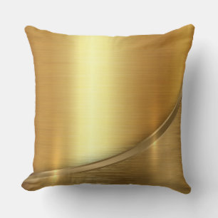 Gelb Gold Kissen