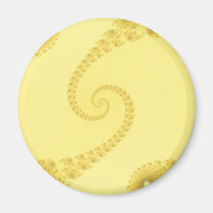 Gelb Goldene Doppelte Spiralmagnet Magnet